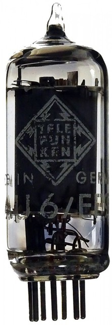 Roehre 6AU6 EF94 Telefunken M  Raute ID6543 6543 2