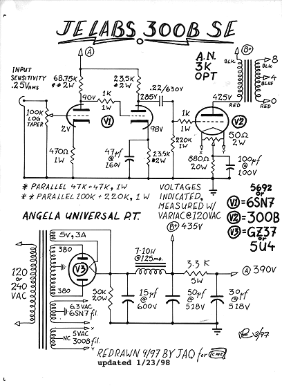 We 300b Mit Doppeltriode