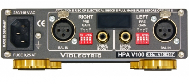 HPA V100 Rückseite