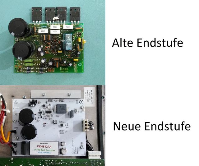 Subwoofer Endstufe Canton AS 50, Karat 300, Ergo AS 2 Etc