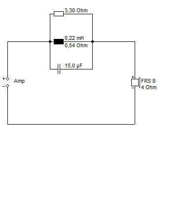 2x FRS8   Frequenzweiche FRS8