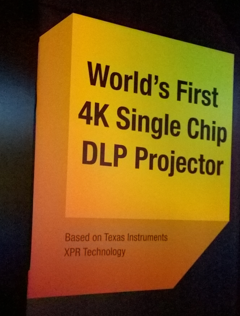 Optoma 4K DLP-Statement (CES2016)