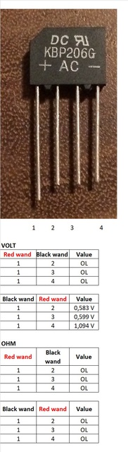 Bridge Rectifier 600V 2A