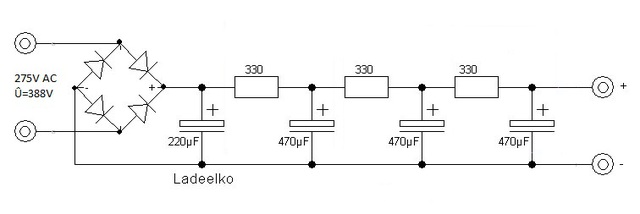 Beispielnetzteil 275V