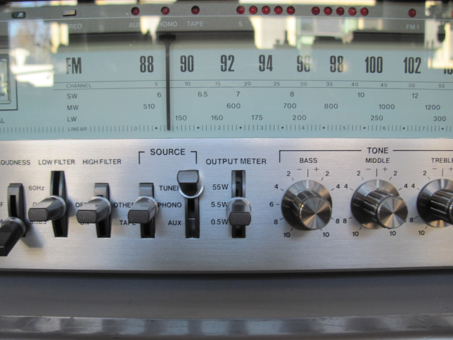 Output Meter Schalter