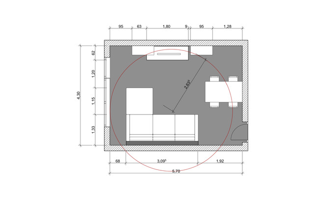 Grundriss Wohnzimmer