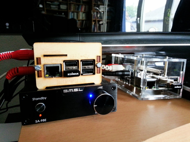 Hifiberry (links) und dac+