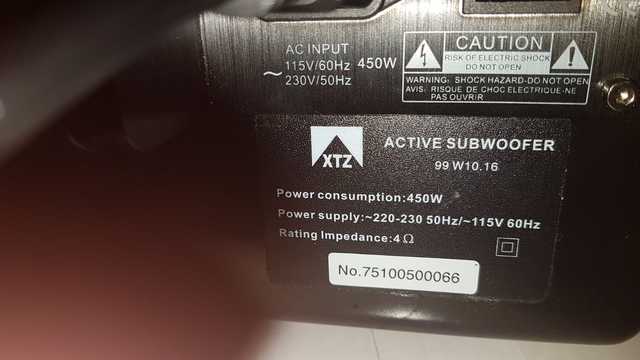 Subwoofer Modell