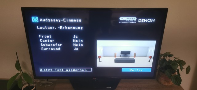 Audyssey Einmessung
