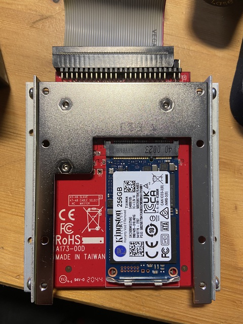 DELOCK IDE > MSATA Konverter Mit MSATA SSD