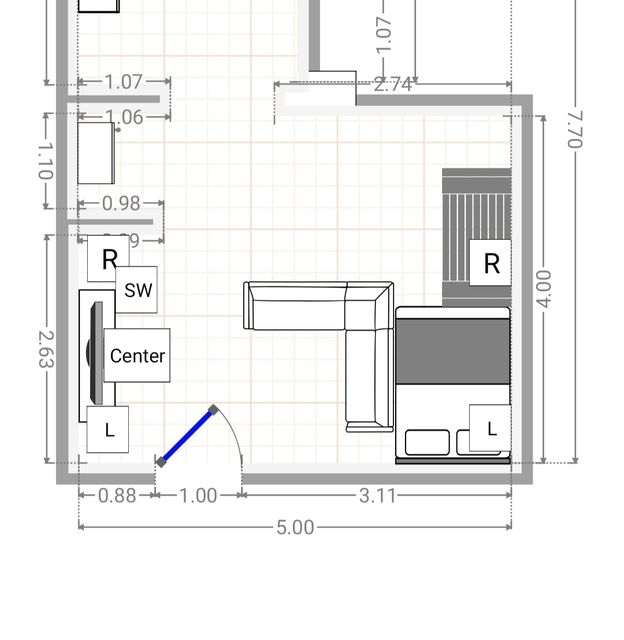 Raumplan Inkl. Lautsprecher 