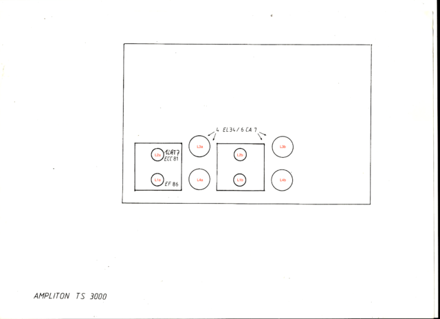 Ampliton TS 3000 Tubes