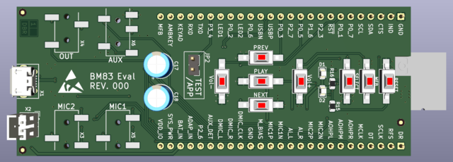 BM83 Evalboard