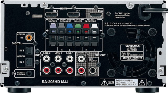 Onkyo-SA-205HD-Back