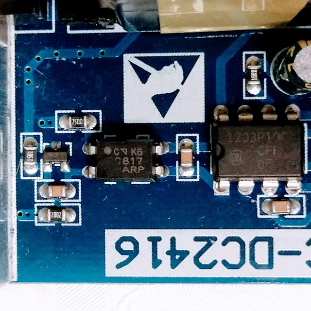 TL431aufdem Board