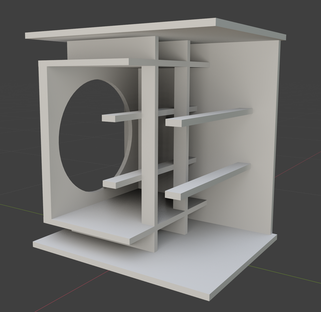 3D Modell 18-500 Pegel BR 2