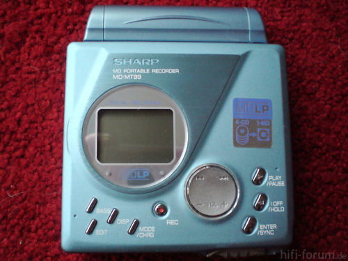 MiniDisk Porti Sharp MD-MT99