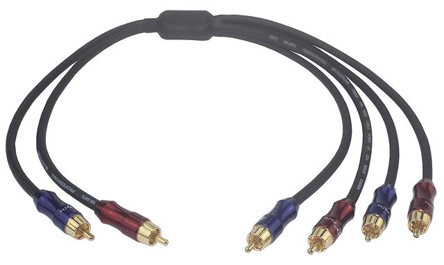 Audio Splitter Cable   1 Input 2 Output Stereo