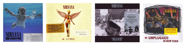Nirvana 20th/25th Anniversary Editions