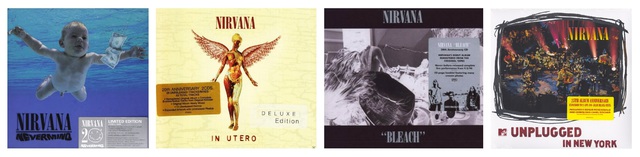 Nirvana 20th/25th Anniversary Editions