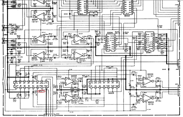 Bild8 - Schaltplanausschnitt Volume AMP