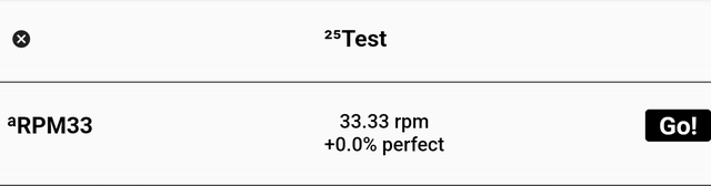 Waxwing Phono DSP RPM33 Test - Technics SL-QX300