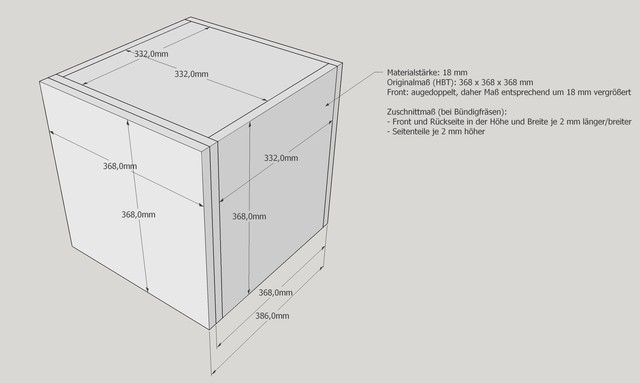 SketchUp Skizze