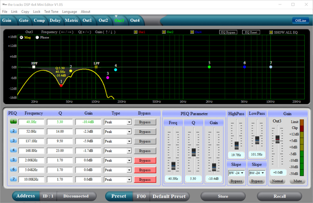 T.racks DSP Mini - Software 