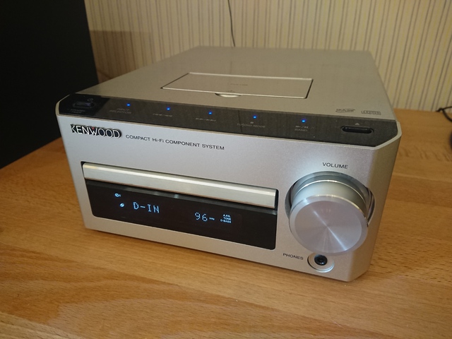 Kenwood K-521 Anzeige der Abtastrate