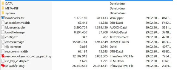 Zappiti Firmware Ordner