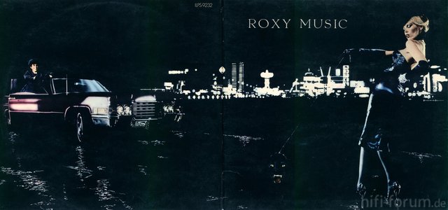 Roxy Music For Your Pleasure Front Back Cover