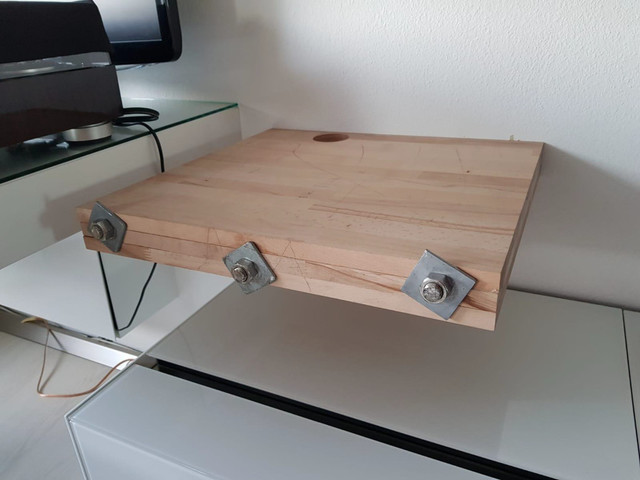 Wandhalterung Testverschraubung