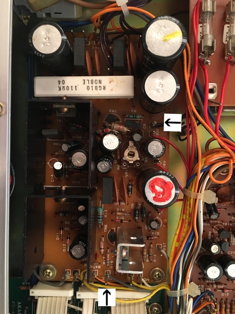 Akai AT S06 Power Supply Board