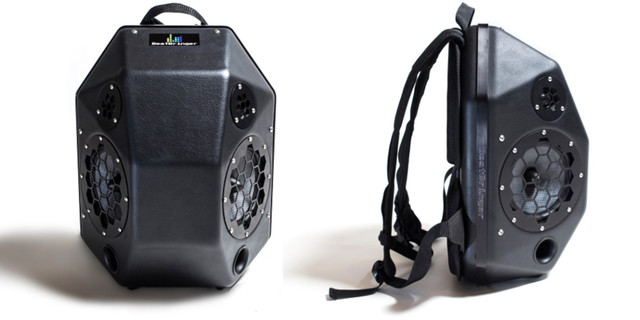 Beatbringer Bluetooth Speaker Backpack   Sidejpg
