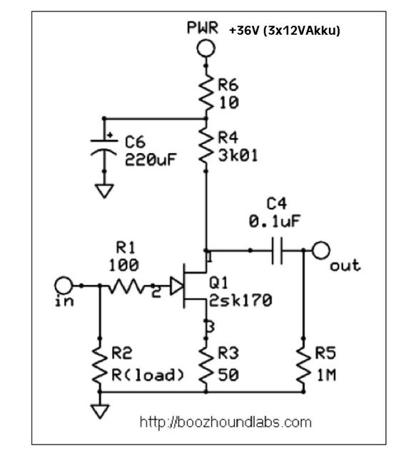 Lepacificmcstage Hiraga Einfache MC Stage Mit 2SK170 FET