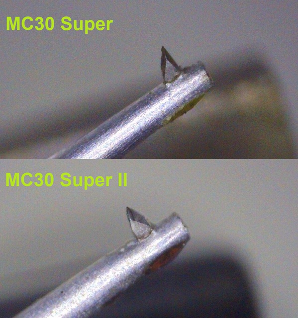 MC30Super Stein Vergleich 1