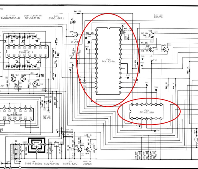 Microcontroller MN1400PA 1