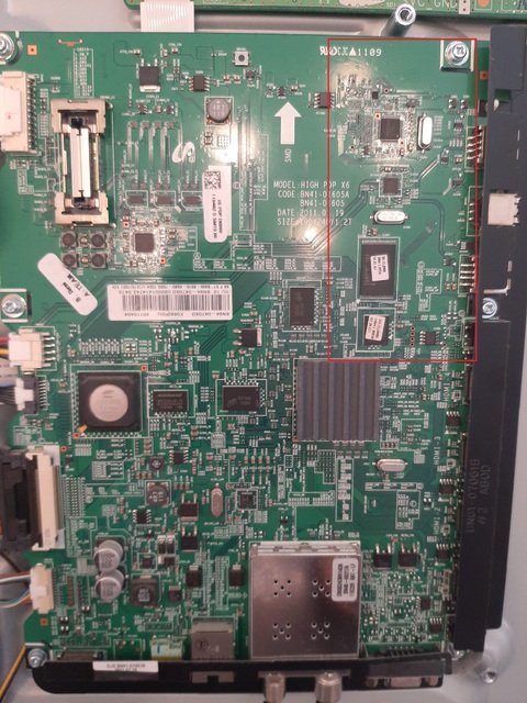 Mainboard Komplett Mit Markierung