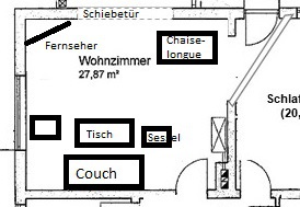 Grundriss Wohnzimmer