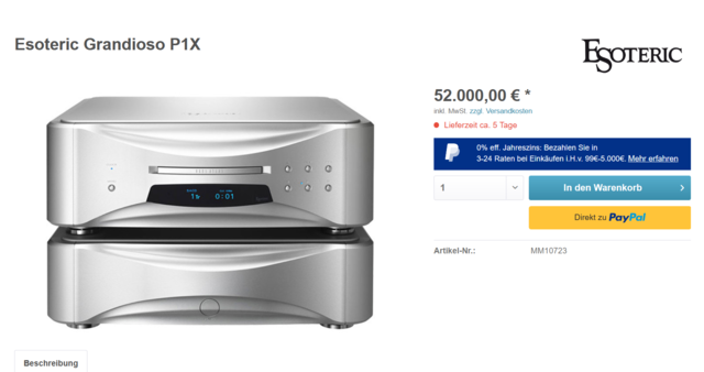 SACD Laufwerk