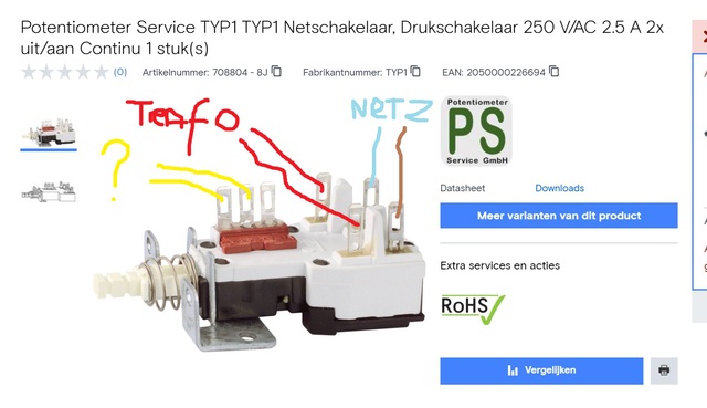 Schakelaar SABA