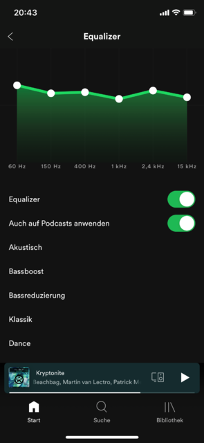 Spotify Equalizer