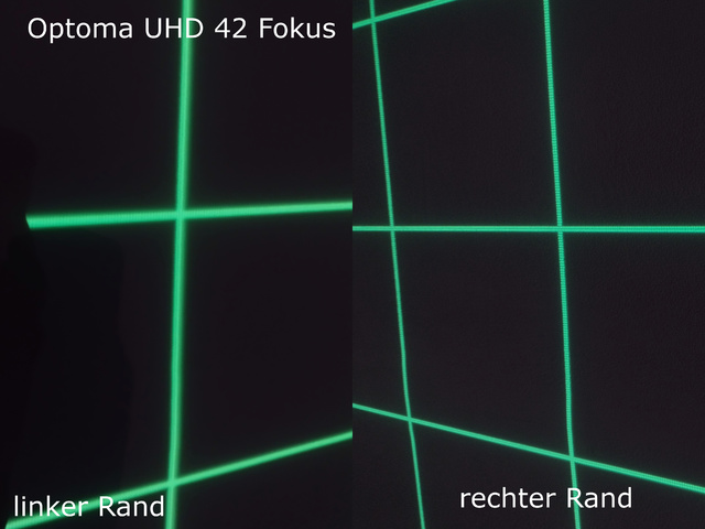 Optoma UHD42 Fokus Problem