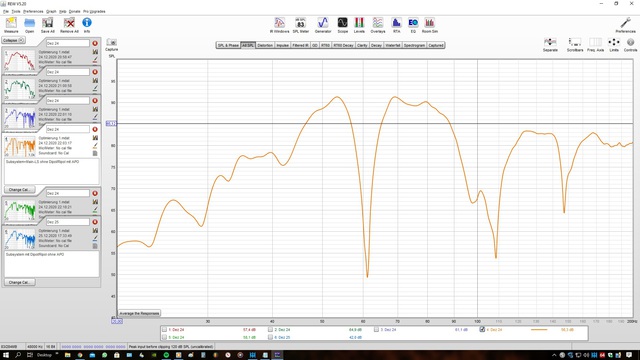 Subsystem+Main-LS Ohne Dipol-Ripol Mit APO