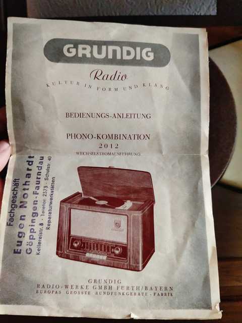 Grundig Radio 