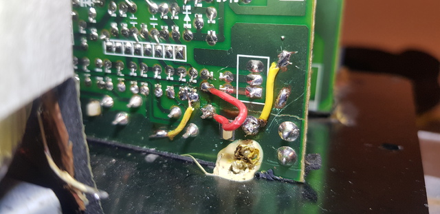 Reparatur Von Bruch An Platine MS309W