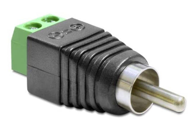 Cinch Adapter Für Lautsprecherkabel
