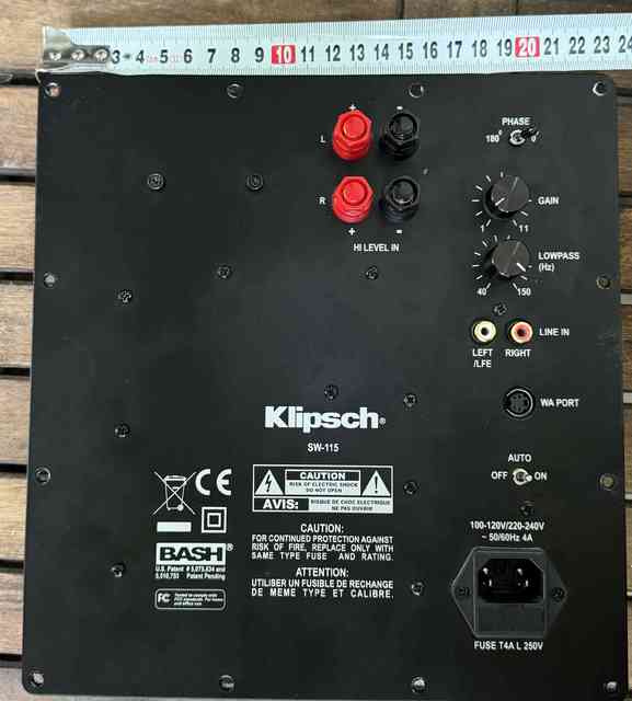 Klipsch SW-115 Aktivmodul