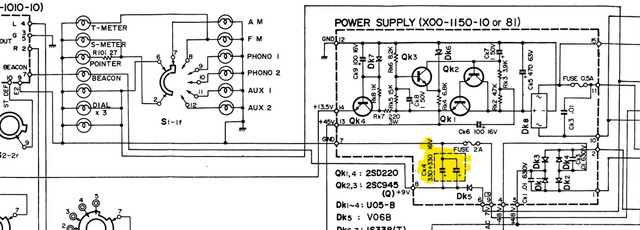 kr-7200 power supply
