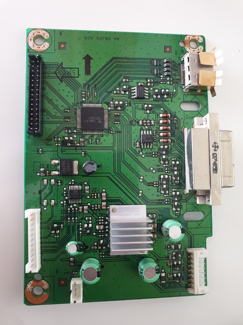 Vorderseite Des LCD-Controller